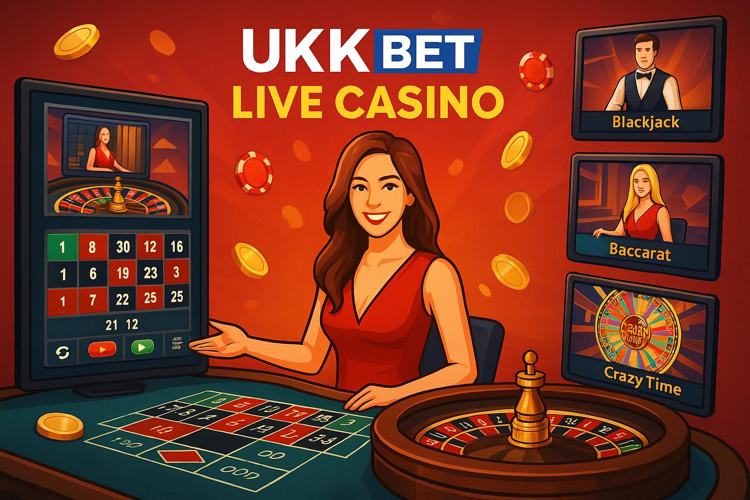 O UKKBET Live Casino lança promoções regularmente