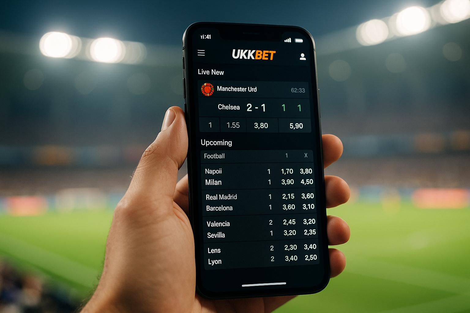 Aposte em apostas esportivas no cassino online UKKBET