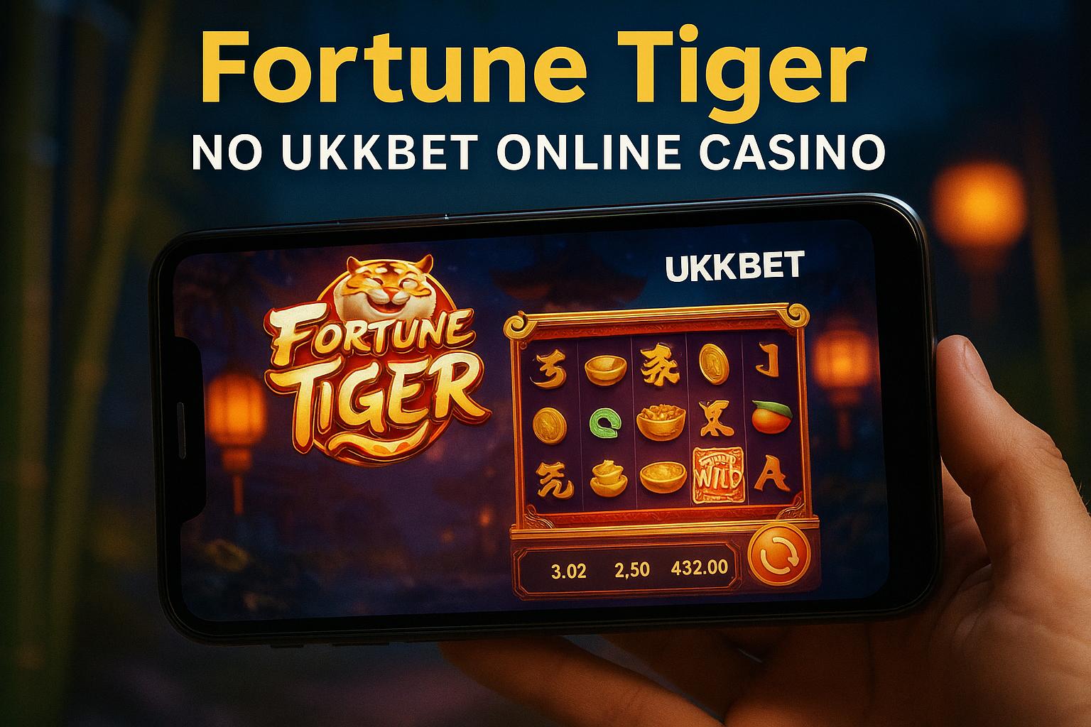 Fortune Tiger é um jogo imperdível no UKKBET Casino
